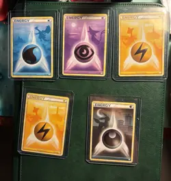Pokemon 2010 Heartgold & Soulsilver Mixed Basic Energy Card lot 5x NONHOLO - Image 1