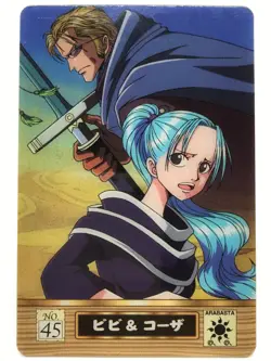 Bibi One Piece Plastic Card Bandai Japan Japanese Very Rare No.45 2002 F/S - Image 1