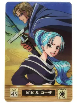 Bibi One Piece Plastic Card Bandai Japan Japanese Very Rare No.45 2002 F/S - Image 2