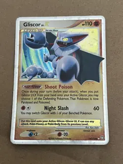 Pokemon TCG Gliscor Card Legends Awakened 2008 141/146 LV.X Holographic Rare - Image 1