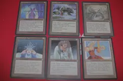 MTG 6x alliances fallen empires ice age artifacts Magic cards - Image 1