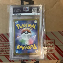 Pokemon TCG Bulbasaur 151 Illustration Rare Card 166/165 PSA 10 - Image 2