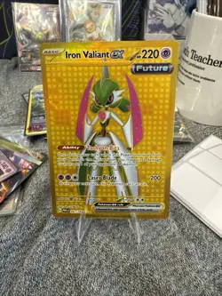 Iron Valiant ex 261/182 Hyper Rare Paradox Rift - Pokemon Card TCG - NM - Image 1