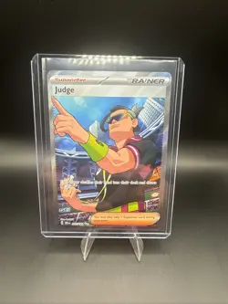 Pokemon TCG Judge 222/182 Destined Rivals Trainer Card - Image 1
