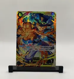 Sabo OP07-118 SEC - One Piece TCG - English Card Near-Mint Secret Rare - Image 1