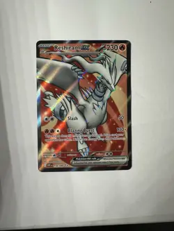 Reshiram ex 158/086 White Flare Full Art Ultra Rare Holo Pokemon Card - Image 1