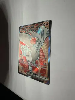 Reshiram ex 158/086 White Flare Full Art Ultra Rare Holo Pokemon Card - Image 2