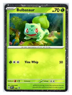Pokemon TCG - Bulbasaur - (Cosmos Holo) - SV: Scarlet & Violet Promo Cards 046 P - Image 1