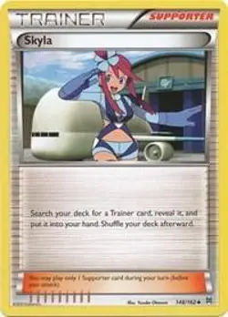 Skyla XY - BREAKthrough 148/162 NM English Pokemon Card - Image 1