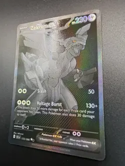 Pokemon TCG Zekrom EX Black Bolt 172/086 BWR English Card, Near Mint Condition - Image 5