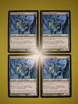 Wickerbough Elder x4 Eventide 4x Playset Magic the Gathering MTG - Image 1