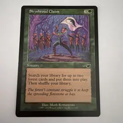 Skyshroud Claim [ Nemesis ] MTG [ Common ] NM+ - Image 1