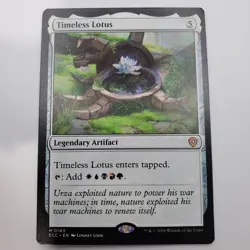 Timeless Lotus M MTG Commander: Lorwyn Eclipsed, English - Image 1