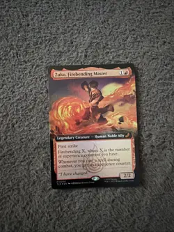 Zuko, Firebending Master (Extended Art) Foil- Avatar: The Last Airbender - Image 1