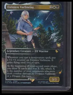 Estinien Varlineau (Borderless) (Chocobo Track Foil) Commander: - Image 1