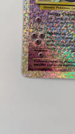 2002 Pokemon Mewtwo S4/S4 Legendary Collection BOX TOPPER Reverse Holo Jumbo - Image 5