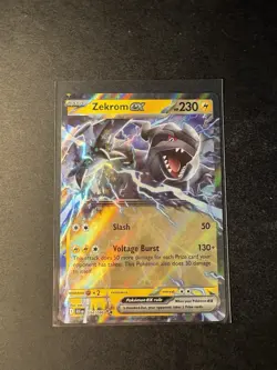 Zekrom ex 034/086 - Black Bolt - Pokemon TCG - BLK EN - NM - Image 1