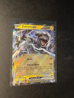 Zekrom ex 034/086 - Black Bolt - Pokemon TCG - BLK EN - NM - Image 3