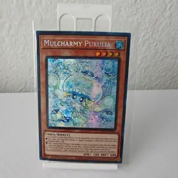 Yugioh Mulcharmy Purulia MP25-EN085 2025 Mega-Pack 1st Holo Aqua Prismatic Rare - Image 1