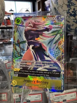 One Piece Jewelry Bonney Alternate Art OP13-108 Carrying on His Will SR - Image 1