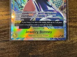 One Piece Jewelry Bonney Alternate Art OP13-108 Carrying on His Will SR - Image 4