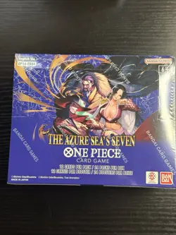 One Piece The Azure Sea's Seven Booster Box English Factory Sealed NEW - Image 1