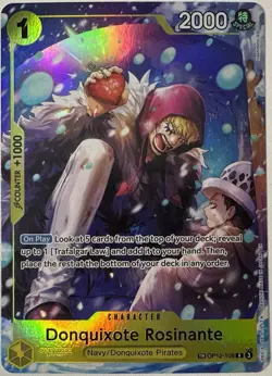 One Piece TCG Donquixote Rosinante - OP12-108 TR The Azure Sea's Seven - Image 1