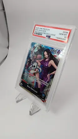 2025 ONE PIECE PROMOS PSA MAGAZINE EXCLUSIVE #038 BOA HANCOCK PSA 10 - Image 2