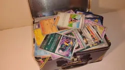 Pokemon Collector Chest OPEN filled with 1000+ card lot & Modern Bulk No Halos - Image 4