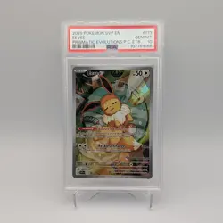 Eevee SVP 173 Prismatic Evolutions Pokemon Center PSA 10 GEM MINT Pokemon Card - Image 1