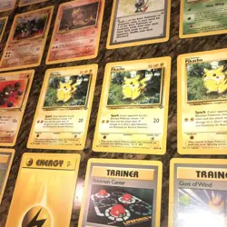 Vintage Bulk Base Cards Pokemon Card Pokemon 49 Cards Near Mint - Image 3