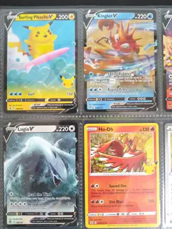 pokemon cards lot binder page 18 cards - Image 3