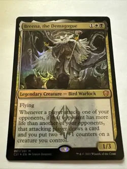 Breena, the Demagogue [001/081] C21 Mythic Foil [MTG Card English] LP - Image 2