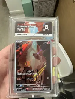 Pokemon Charmander TCG Card Scarlet & Violet 151 Series Japanese 168/165 - Image 1