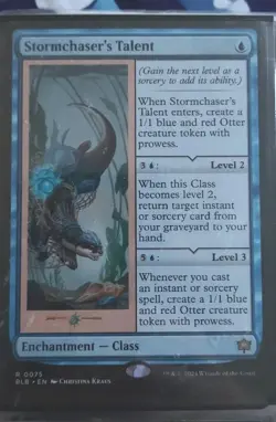 Stormchaser's Talent Bloomburrow Magic The Gathering Card Non-Foil - Image 1