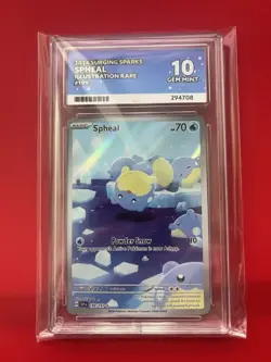 ACE 10 Spheal 199/191 | Surging Sparks Illustration Rare | Pokemon TCG Card - Image 1