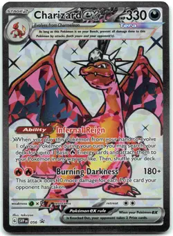 Charizard ex - Promo SV: Scarlet & Violet Promo Cards SVP Darkness Holo 056 NM - Image 1
