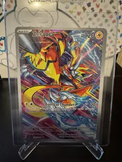 Pokemon TCG Zeraora Stellar Crown Holo Card 151/142 - Image 1