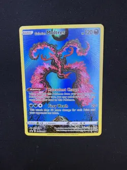 Pokemon Crown Zenith Galarian Moltres Promo SWSH284 Card - Image 1