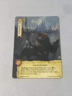 HARRENHAL Promo OP Organized Play Game of Thrones LCG The Card Game 2nd Edition - Image 1
