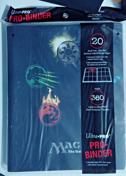 Ultra Pro Magic The Gather MTG 9-Pocket Pro Binder 5 Mana Symbols (ULP 86103) - Image 1