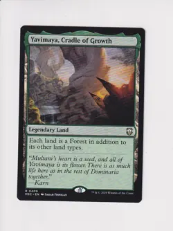 MAGIC THE GATHERING COMMANDER MODERN HORIZONS 3 YAVIMAYA, CRADLE OF GROWTH (X) - Image 1