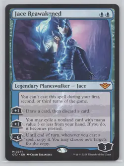 Jace Reawakened Normal M Outlaws of Thunder Junction 271 NM - Image 1