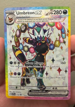Umbreon EX 176 Black Star Promo Prismatic Evolutions Pokemon *READ DESCRIPTION* - Image 1