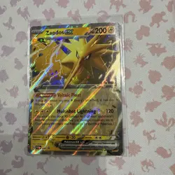 Zapdos EX SVP 049 Black Star Promo 151 Pokemon Card - Image 1