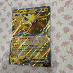 Zapdos EX SVP 049 Black Star Promo 151 Pokemon Card - Image 2