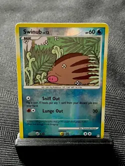 Swinub 123/146 Legends Awakened Reverse Holo 2008 Pokemon Card - Image 1