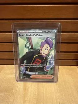 Pokemon TCG Trainer Team Rockets Petrel 226/182 Destined Rivals NM - Image 1