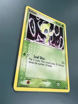 Pokemon TCG Celebi Nintendo Black Star Promos 29 Holo Promo Card LP - Image 3