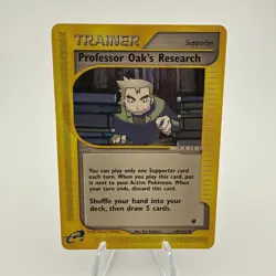 Pokemon Professor Oak’s Research 149/165 Expedition Base Set Regular MP+ - Image 1